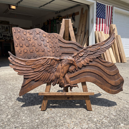 American Freedom Eagle Flag